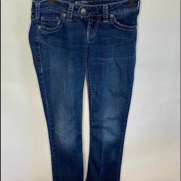 Silver Tuesday Jeans Sz W 26/ L 33 - Picture 3 of 12